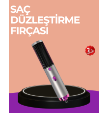 Hacim Veren ve Saç Elektriklenmesini Önleyen Sıcak Hava Fırçası