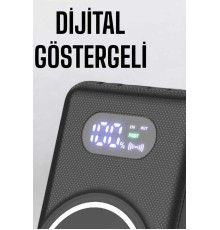 10.000 Mah Powerbank 4 Portlu Hızlı Şarj Dijital Göstergeli