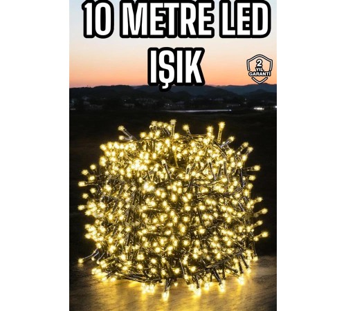 10 Metre Gün Işığı Led Işık Hafif ve Taşınabilir Özel Günler İçin