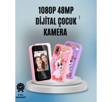 1080p HD Video Kaydı ve 2,8” Dokunmatik Ekran – Çocuklar İçin Gerçekçi Görüntü Deneyimi