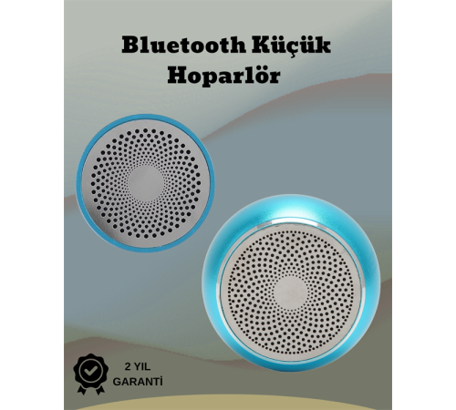 10W Güçlü Stereo Bluetooth Hoparlör – 360° Surround Ses Deneyimi
