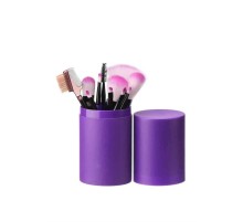 12 Parça Profesyonel Makyaj Seti Yumuşak Kıllı Yüz ve Göz Makyajına Uygun