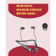 120 Saat Pil Ömrüyle Boyun Askılı Bluetooth Kulaklık – Spor ve Günlük Kullanım İçin