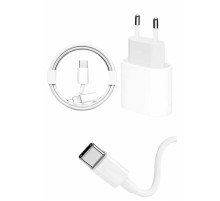 15/Pro/Pro Max 25W İOS Uyumlu Hızlı Şarj Aleti Adaptörlü Beyaz