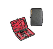 17 Parça Manikür Seti El ve Ayak Bakımı Törpü Cımbız Tırnak Temizleme