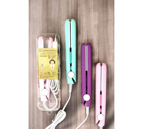 180°C Isı ve Uzun Süre Kalıcı Düzlük Sağlayan Mini Saç Düzleştirici