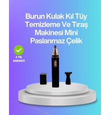 Sessiz çalışan tüy düzeltici burun ve kulak makinesi