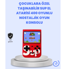 3 İnç Ekranlı Klasik Oyunlu El Konsolu