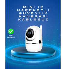 Full HD 1080P Kablosuz Pan & Tilt Güvenlik Kamerası – Hareket Takipli ve İki Yönlü Sesli