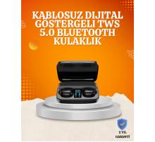 1800 mAh Güçlü Şarj Kutusu ile Bluetooth Kulaklık Seti