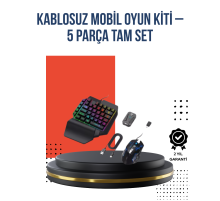 RGB Klavye + Mouse + Dönüştürücü Seti – Mobil Oyunlarda Üstün Kontrol