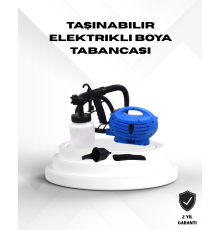 Farklı Yüzeylere Uygun Elektrikli Boya Uygulama Aleti
