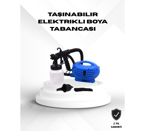 Farklı Yüzeylere Uygun Elektrikli Boya Uygulama Aleti Farklı Yüzeylere Uygun Elektrikli Boya Uygulama Aleti