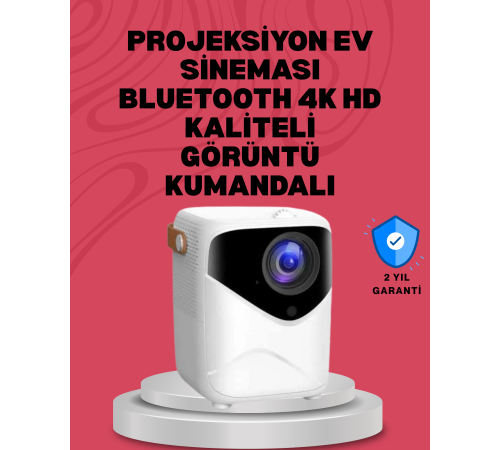 Android Sistemli Mini Projektör – Uygulama Destekli Akıllı Kullanım
