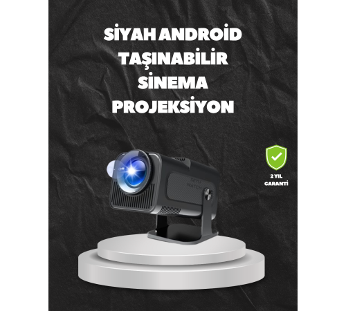 WiFi6 ve Bluetooth 5.0 Teknolojili Kablosuz Bağlantı Özellikli Projektör
