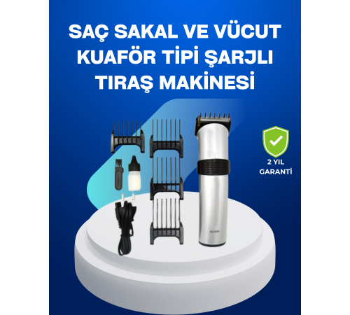 Paslanmaz Çelik Bıçaklı Tıraş Makinesi – Keskin ve Dayanıklı