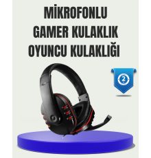 Ayarlanabilir Başlıklı Gaming Kulaklık – Üstün Ses ve Mikrofon Kalitesi