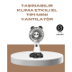 Yüksek Performanslı USB Mini Vantilatör – Panda Desenli