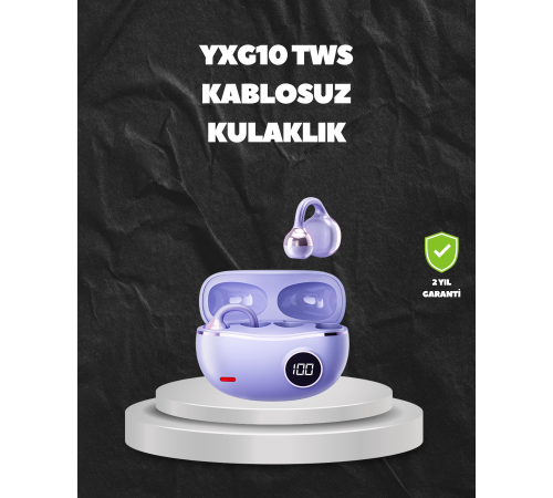 YXG10 TWS Kablosuz Kulak İçi – Elmacık Kemiği İletimli, Şık ve Hafif