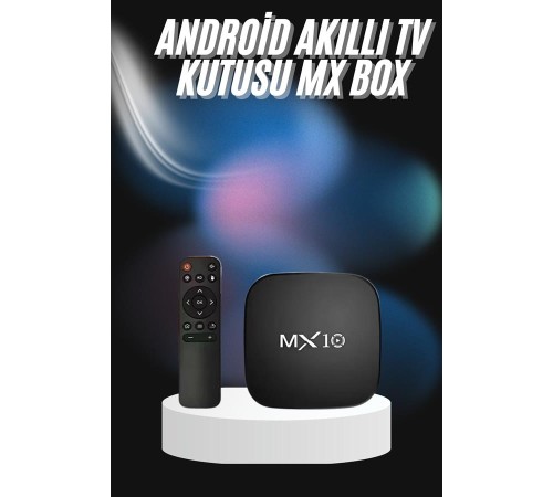 2.4G Wifi Tv Box Medya Oynatıcı TV Uyumlu MX Box Kutusu Android TV
