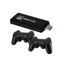 2 Kollu Kablosuz 2.4G Retro Oyunlar 4k Game Stick 3500 Oyun Atari