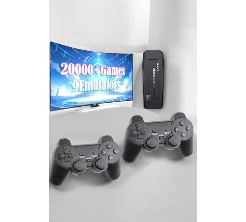 20.000 Oyunlu Premium Model Oyun Konsolu 8k Android Tv HD Game Stick