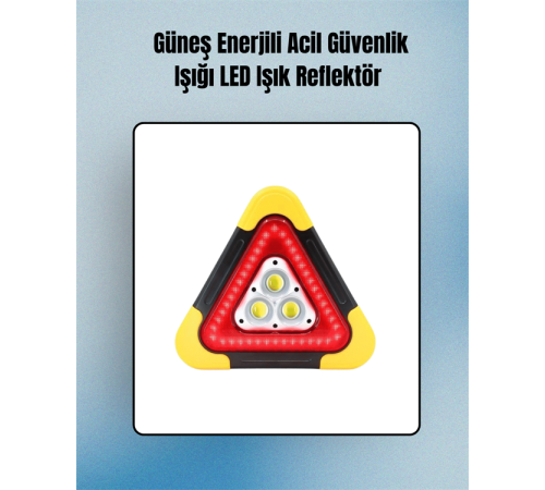 2000mAh Kapasiteli Taşınabilir Üçgen Park Lambası