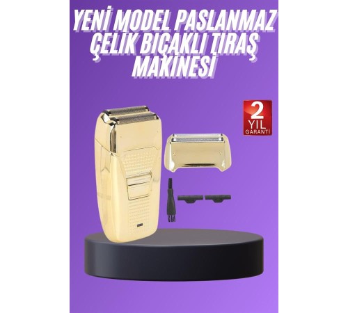 2025 Model Islak Kuru Kullanıma Uygun Tıraş Makinesi Uzun Pil Ömrü