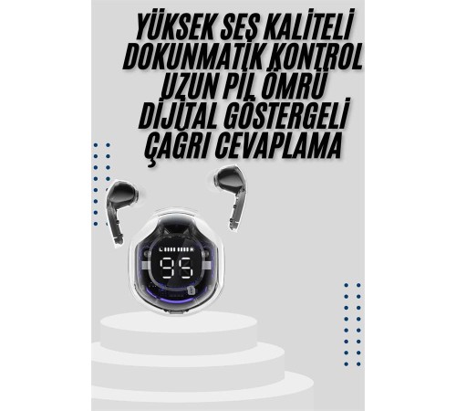 2025 Model Kablosuz Bluetooth Kulaklık ANC ENC Destekli HİFİ Stereo