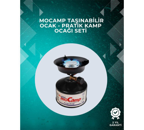 220 gr Gaz Tüpüyle 4 Saat Yanabilen Verimli Kamp Ocağı