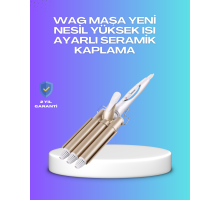 Hızlı Isınan Şarjlı Saç Kıvırıcı Maşa