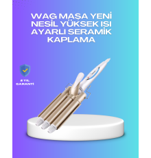 Hızlı Isınan Şarjlı Saç Kıvırıcı Maşa