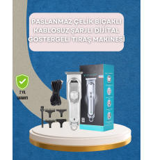 Saç ve Sakal Kesme Makinesi – Şarjlı, Profesyonel Performans, Ayarlanabilir Uzunluk
