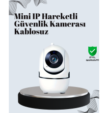 Akıllı Kontrol ve Hareket Takipli 1080P Kablosuz Güvenlik Kamerası – Gece Görüşlü ve İki Yönlü Sesli