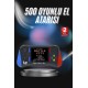 3.5 İnç 500'ü 1 Arada Klasik Oyun Konsolu Nostalji Oyunlu Atari