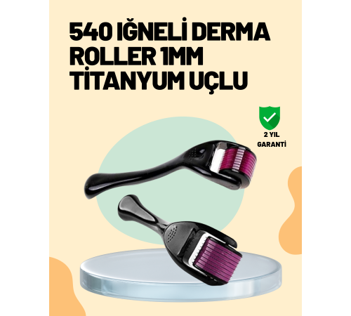 Cilt Yenileyici Derma Roller – Mikro İğneli Bakım Aracı