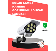 PVC+PC Malzemeli, 2'si 1 Arada Güvenlik Lambası – Ayarlanabilir Başlık ve Panel Açısı