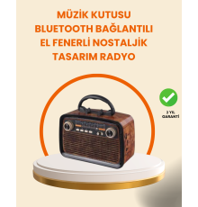 Bluetooth Hoparlör – Kablosuz Bağlantı, Geniş Ses Alanı, Radyo Destekli, Hafif ve Taşınabilir