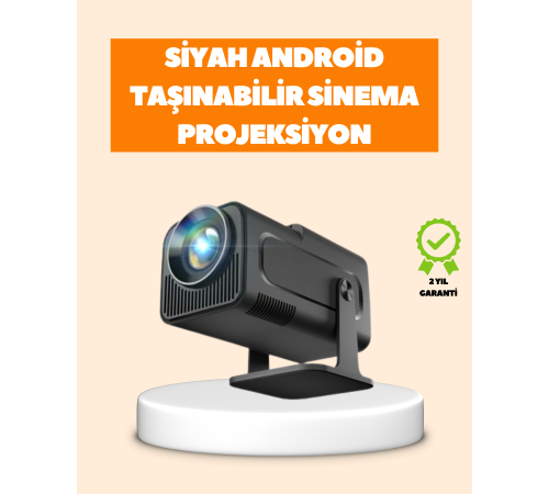 Otomatik Dikey Düzeltmeli ve Manuel Zoom Fonksiyonlu Akıllı Projektör