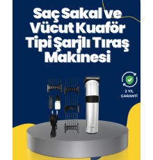 5 Farklı Kesim Tarağıyla Gelen Çok Amaçlı Tıraş Cihazı