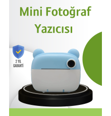 12 Özel Efektli ve Self-Timer Fonksiyonlu Baskı Kamera