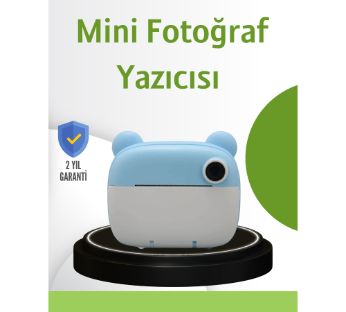 12 Özel Efektli ve Self-Timer Fonksiyonlu Baskı Kamera