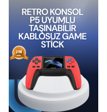 Tak Çalıştır Mini Retro GamePad | 520 Klasik Oyun