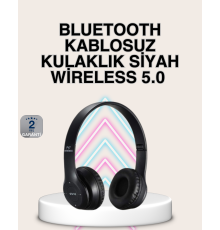 Katlanabilir Tasarımlı Bluetooth 5.0 Kulaklık | Eller Serbest Arama ve Çift Cihaz Desteği
