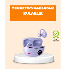 YXG10 Klipsli Açık Kulaklık – Spor İçin Uygun, APTX Ses, Ergonomik Yapı