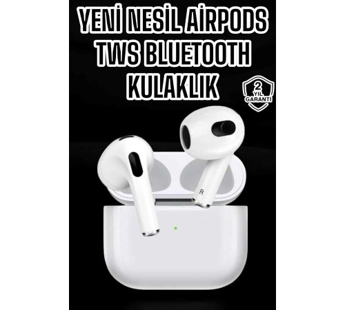 3.Nesil TWS Bluetooth Kulaklık Mikrofonlu ANC Özelliği Dokunmatik Kontrol