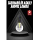 3 Farklı Mod LED'li Şarjlı Asma Kancalı Kamp Lambası Taşınabilir Ampul