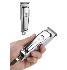 3 Taraklı Saç Sakal Düzeltici Traş Makinesi Seti Paslanmaz Çelik