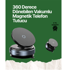 360° Ayarlanabilir Manyetik Araç Telefon Tutucu – Kompakt ve Pratik Tasarım