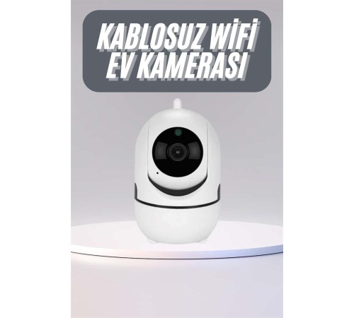 360° Full HD Akıllı Kamera Hareket Sensörlü Wifi Kamera Çocuk Güvenlik Kamerası